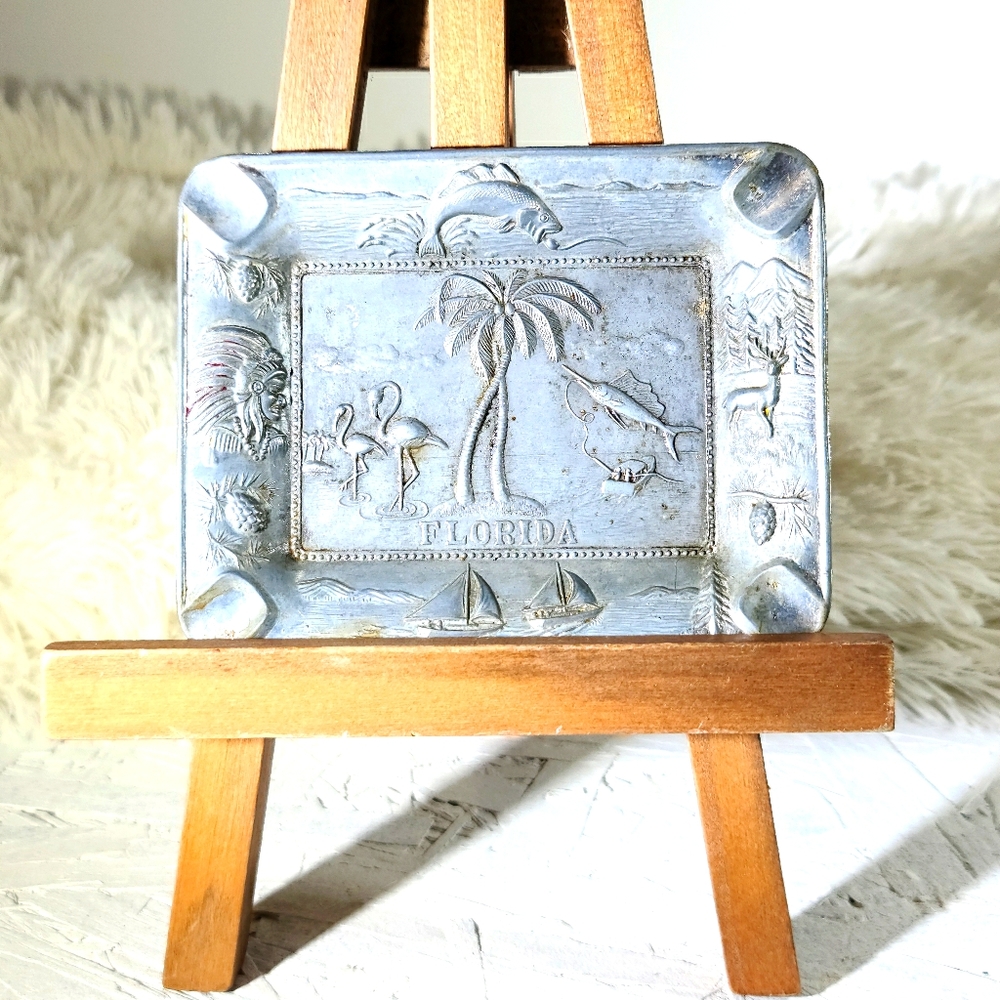 🌵Vintage Florida Souvenir Ashtray